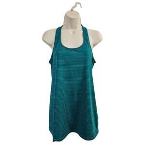 BROOKS Pick Up Tank Teal Blue Size L